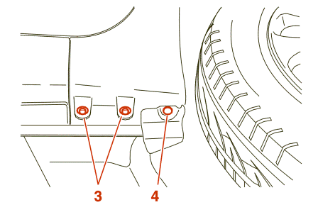 Снятие и установка переднего крыла на Peugeot 307