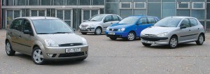вторичный рынок Citroen C3, Peugeot 206, Ford Fiesta 