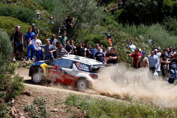 Citroen на Rally Italia Sardegna