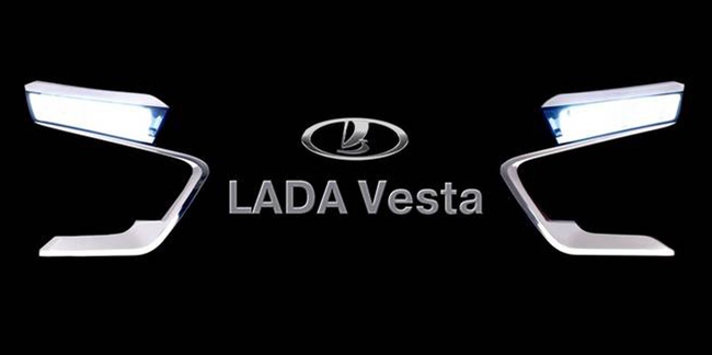 Возможно так будет выглядеть решетка радиатора Lada Vesta